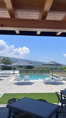Paesaggio naturale nelle vicinanze del lodge