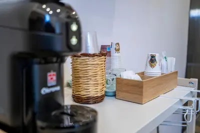 Set per la preparazione di tè e caffè presso Sun Sicily Home