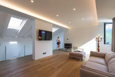 TV o dispositivi per l'intrattenimento presso Villa Orchidea