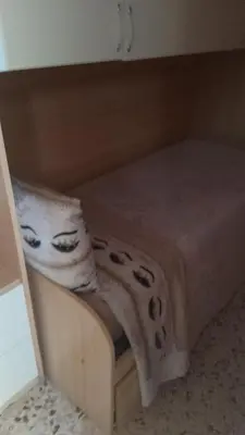 Letto o letti in una camera di Dream House and Mary e salvo