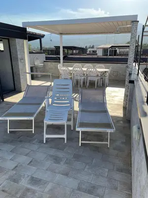 Balcone o terrazza di Casa Cristina tra Etna e Mare