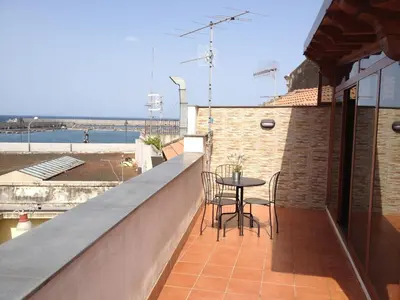 Balcone o terrazza di Casa Davide con Vista Sul Mare