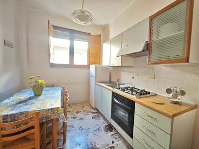 Cucina o angolo cottura di Casa Davide con Vista Sul Mare