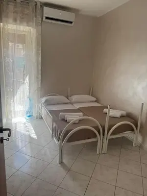 Letto o letti in una camera di Stella house