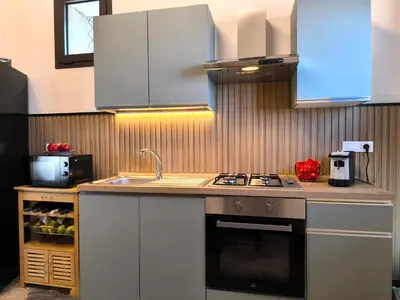 Cucina o angolo cottura di Agriturismo Travaglianti Alloggio Etna