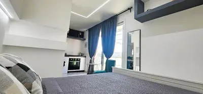 TV o dispositivi per l'intrattenimento presso Suite Caronda Design Loft