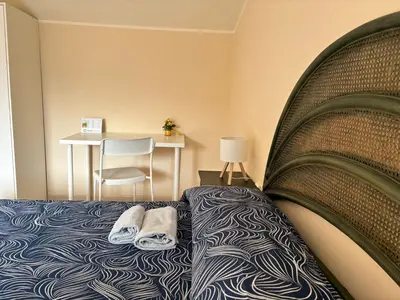Letto o letti in una camera di La mia dolce casa