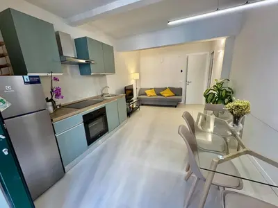Cucina o angolo cottura di Almarèa, a un passo dal mare