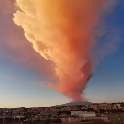 Beautiful Etna's view