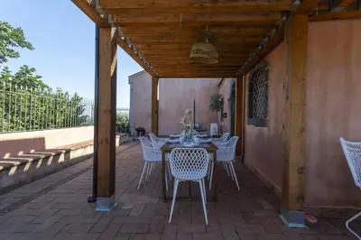 Balcone o terrazza di VIGNE dell'ETNA MASCALI