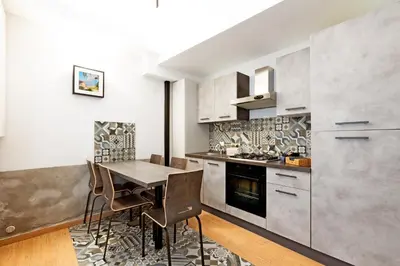 Cucina o angolo cottura di Hermann Apartments