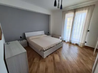 Letto o letti in una camera di Panorama Etnea