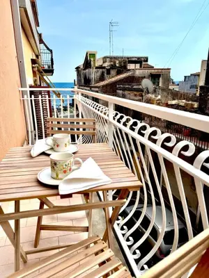 Balcone o terrazza di Dipinto di Blu - Faraglioni Seaside Retreat