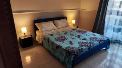 Letto o letti in una camera di Casa Balcone sul Castello