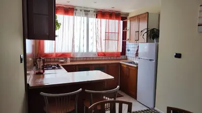 Cucina o angolo cottura di Casa Balcone sul Castello