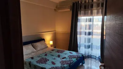 Letto o letti in una camera di Casa Balcone sul Castello