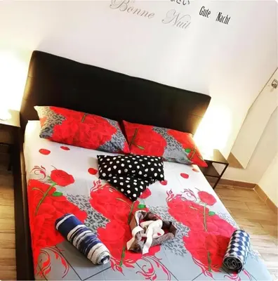 Letto o letti in una camera di ReitanoLux