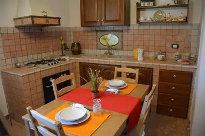 Cucina o angolo cottura di Etna Hiking Affitto Breve