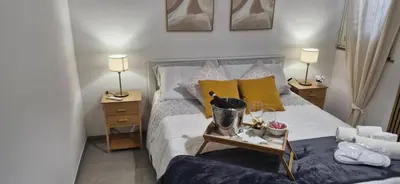 Letto o letti in una camera di Villa Luxury Etna House