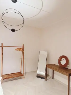 Letto o letti in una camera di Casa Vacanze Empedocle