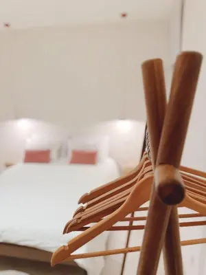 Letto o letti in una camera di Casa Vacanze Empedocle