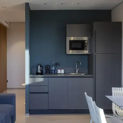 Cucina o angolo cottura di Elegant accommodation in Catania-Beahost