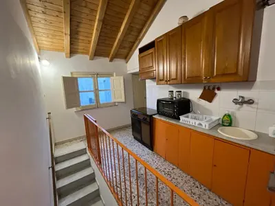 Cucina o angolo cottura di Casa Modica vista Etna