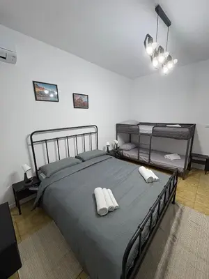 Letto o letti in una camera di SeccoHouse