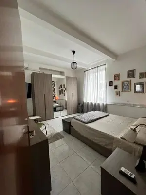 Letto o letti in una camera di Mi Casa Tu Casa - La Casetta