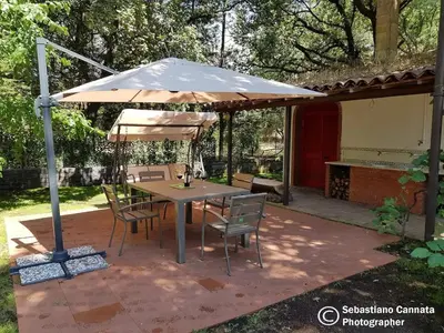 Giardino di Charming Chalet with Terrace in Lavinaio – 32 m²