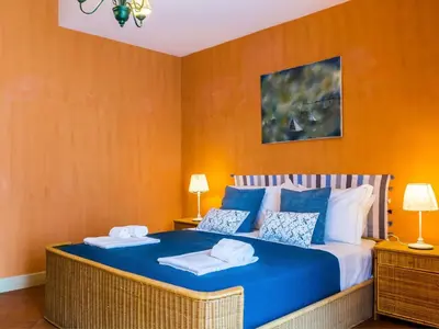 Letto o letti in una camera di Apartment Wohnung in Riposto mit Terrasse by Interhome
