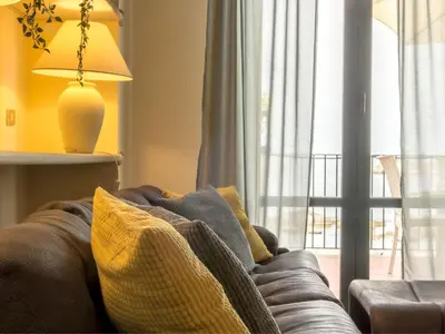 Area soggiorno di Apartment Wohnung in Riposto mit Terrasse by Interhome