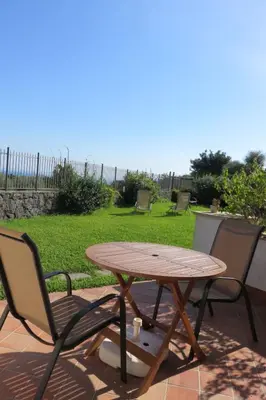 Planimetria di Apartment Einzimmerwohnung mit Terrasse by Interhome