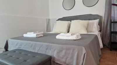 Letto o letti in una camera di Maison La Scogliera