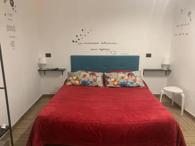 Letto o letti in una camera di Don Peppino