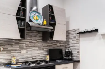 Cucina o angolo cottura di Casa del Limone Lemonhousect