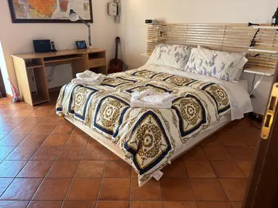 Letto o letti in una camera di Soffio dell'Etna