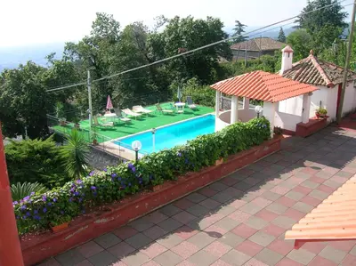 Piscina di Al Villino Sunshine appartamento in villa con piscina o nelle vicinanze