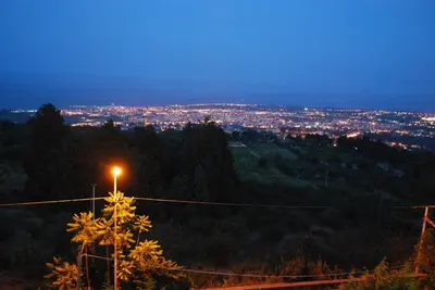Paesaggio naturale nelle vicinanze della casa vacanze