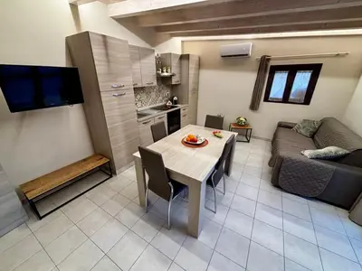 Cucina o angolo cottura di La Casetta dei Fiori sull Etna