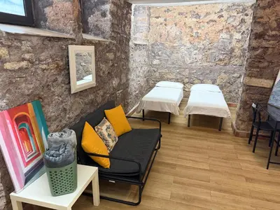 Letto o letti in una camera di Lavica
