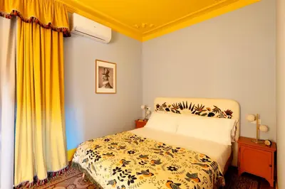 Letto o letti in una camera di Le Stanze di Monserrato