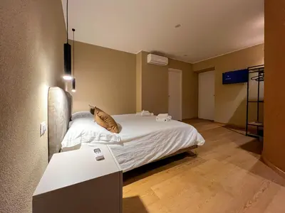 Letto o letti in una camera di Element rooms