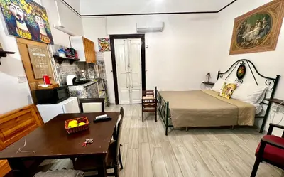 Letto o letti in una camera di Independent Apartment in the Center of Catania