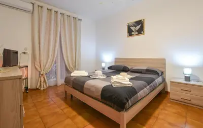 Letto o letti in una camera di Lovely Apartment In Mascali With Wifi