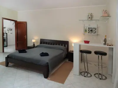 Letto o letti in una camera di Apartment Le Palme in linera by Interhome