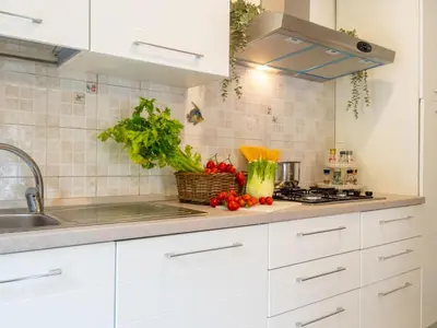 Cucina o angolo cottura di Apartment Zafferana's Pool Rückzugsort by Interhome
