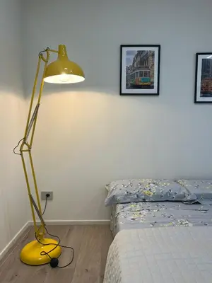 Letto o letti in una camera di Paradiso House