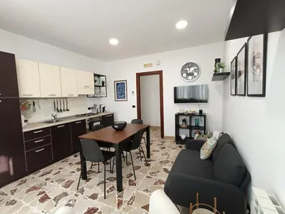 Cucina o angolo cottura di Costanera Living Apartment - free parking car