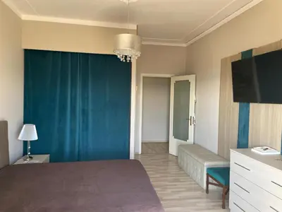 Letto o letti in una camera di Piazza Europa Exclusive Sea View Home